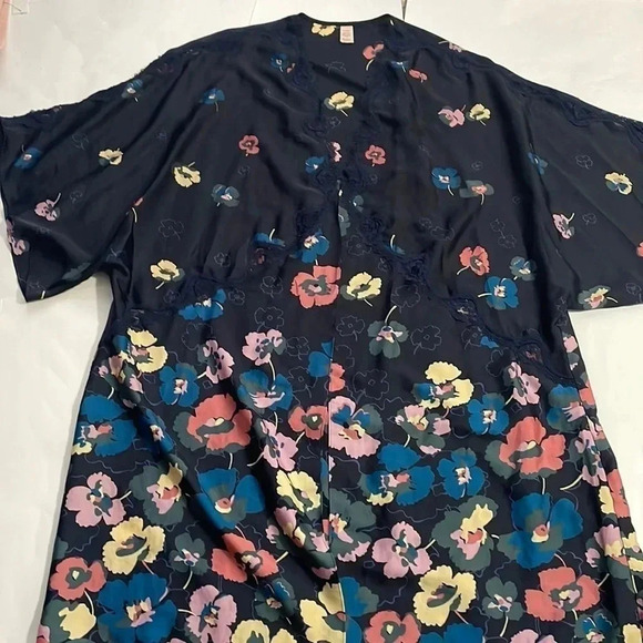 Victoria secret floral robe size M/L - Picture 1 of 5